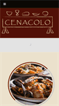 Mobile Screenshot of cenacolorestaurant.com